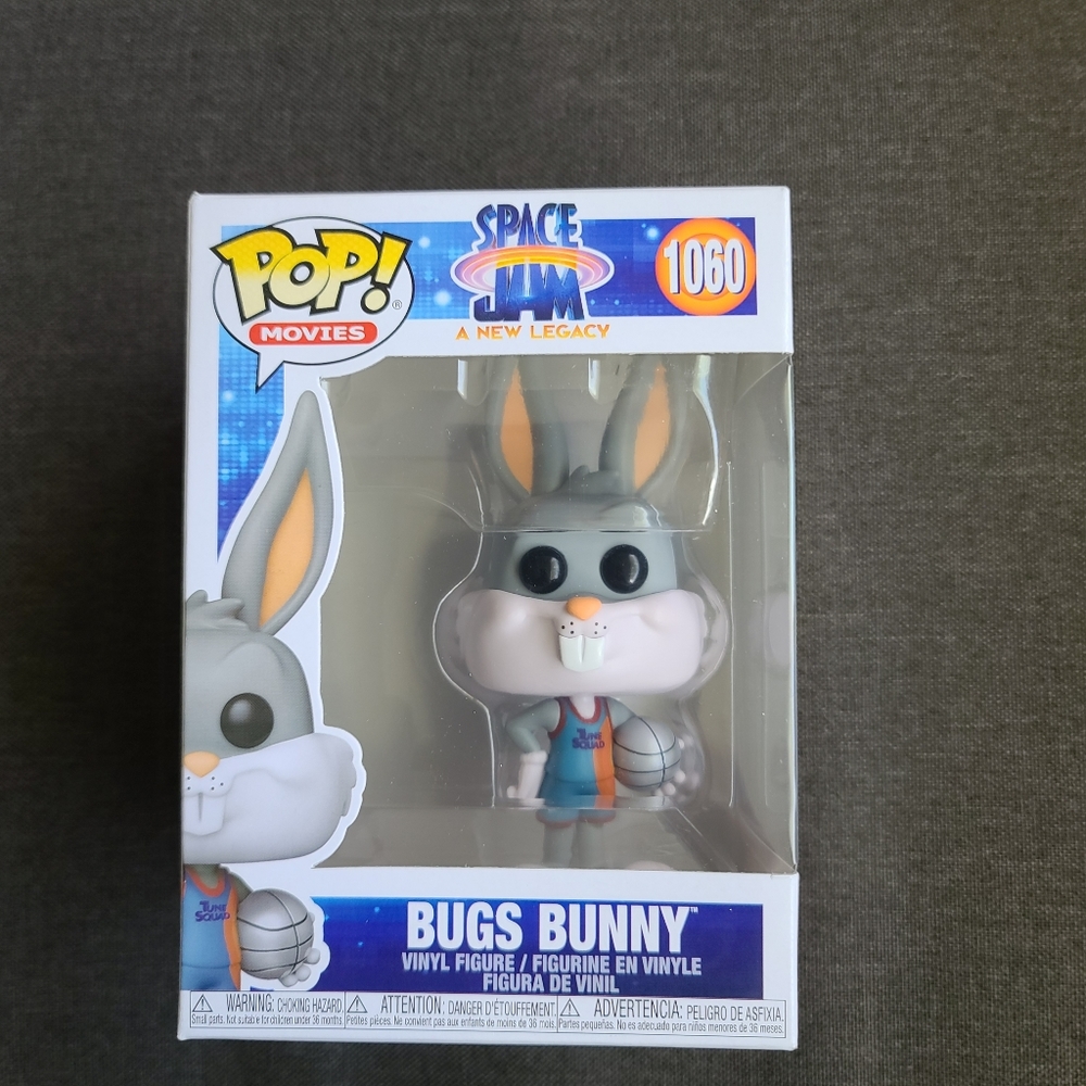 FUNKO POP SPACE JAM A NEW LEGACY BUG BUNNY #1060